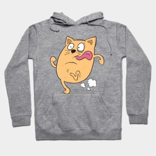 Run kitty run Hoodie